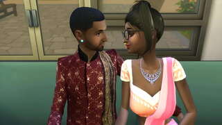 падчерица, отчим и пасынок, которых они трахнули вместе индийский семейный секс