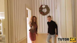 TUTOR4K. Zły facet wciąga doświadczonego nauczyciela w niezapomnianą sprawa