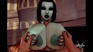 Трахни Сорию өчен сиськи һәм кончи Аңа үз авызы