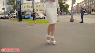 Jeny స్మిత్ ఉత్తమ సెక్సీ అమ్మాయి వీధిలో