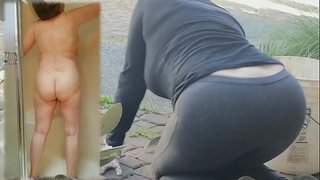 Milf zrelih oblečena / slekel gospodinjska dela