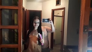 Peladinha אויב פּאַקינג פֿאַר אַ פּאַפּיר.