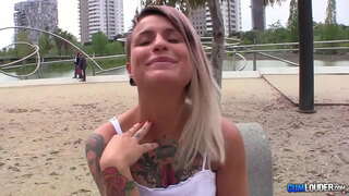 ب. ريد adicta آل السائل المنوي - الإسبانية في سن المراهقة الوجه شاعر المليون