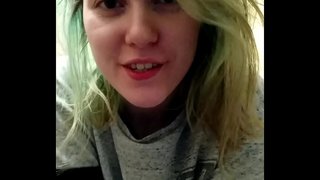 Девојка cums за татичко