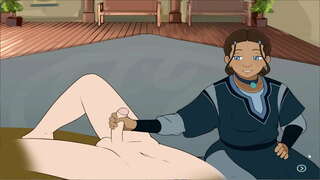 Old Lady Katara Handjob of Healing FET Book 4 Love Part 2